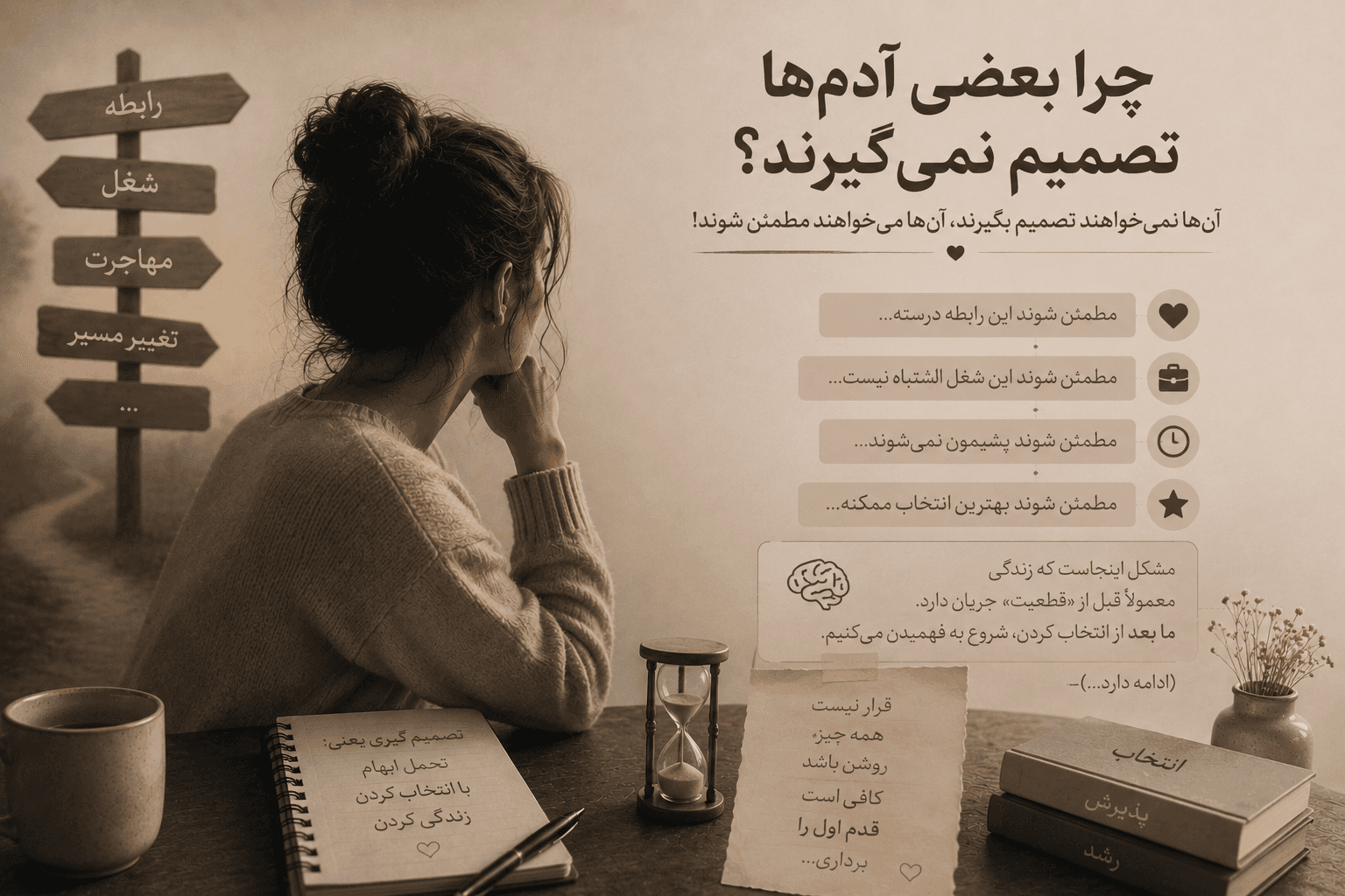آیا واقعامیشه قبل از انتخاب، مطمئن شد؟